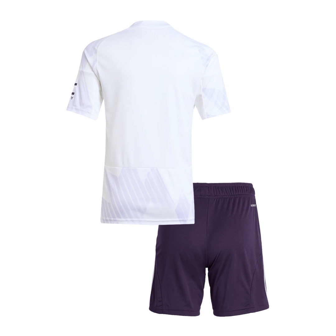 Miniconjunto Manchester United 2025/26 Segunda Equipación Niño