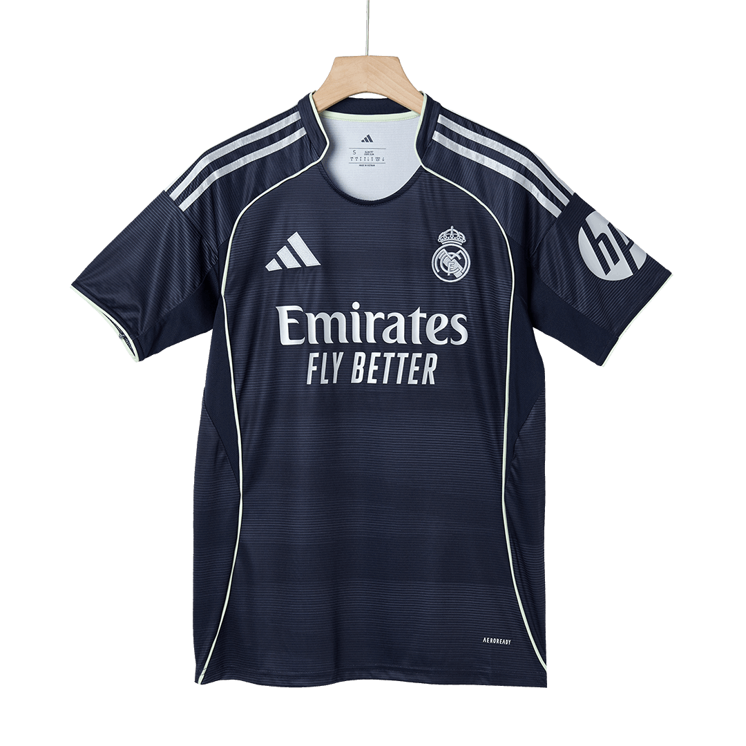 Camiseta MBAPPÉ #10 Real Madrid 2025/26 Segunda Equipación-Versión Hincha