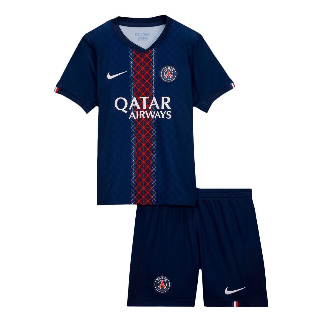 Miniconjunto PSG 2025/26 Primera Equipación Niño (Camiseta + Pantalón Corto)