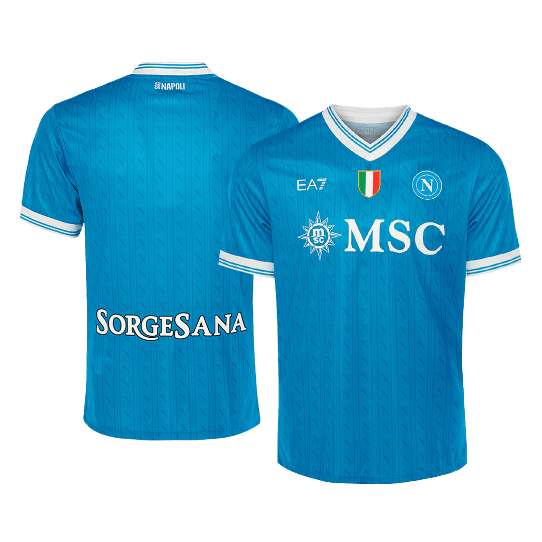 Camiseta Napoli 2025/26 Primera Equipación - Versión Hincha