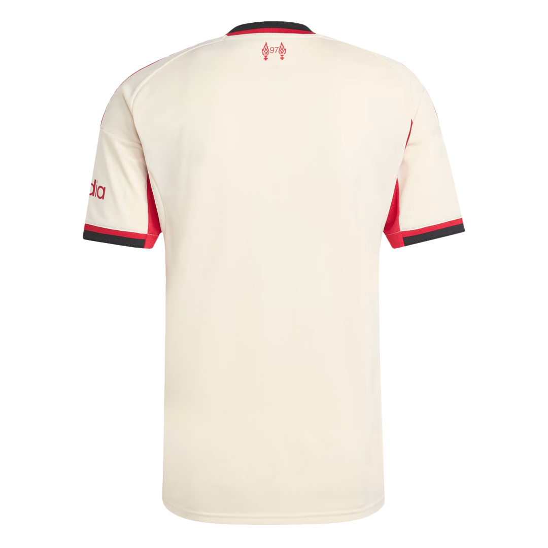 Camiseta Liverpool 2025/26 Segunda Equipación-Versión Hincha