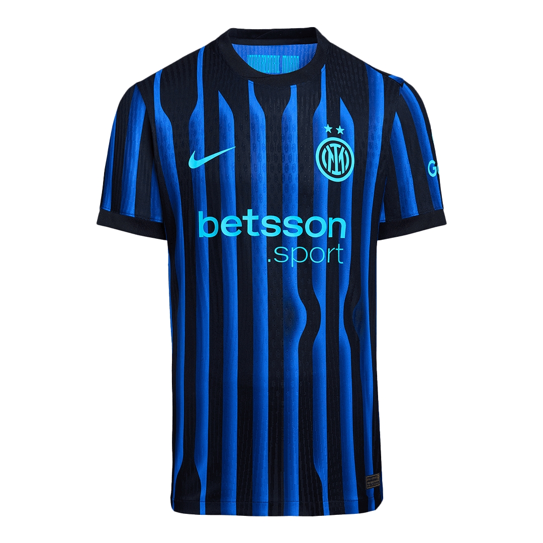 Camiseta Auténtica THURAM #9 Inter Milan 2025/26 Primera Equipación -Versión Jugador