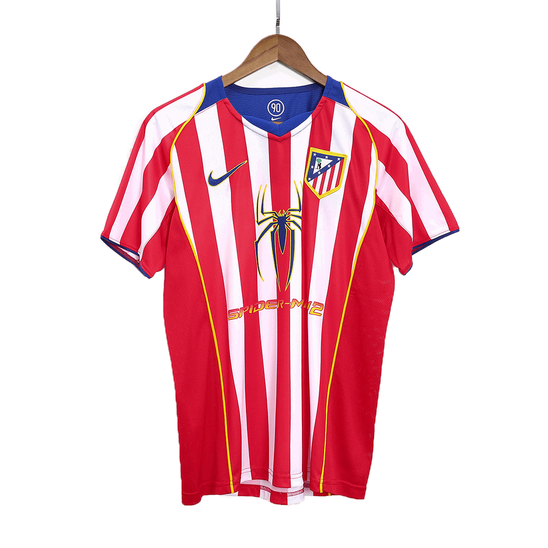 Camiseta Retro 2004/05 Atlético de Madrid Primera Equipación
