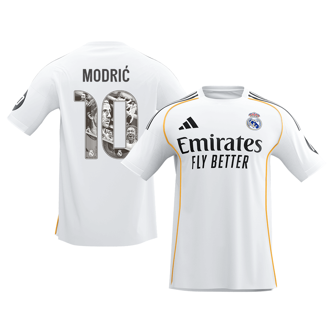 Calidad Premium Camiseta MODRIĆ Special #10 Real Madrid 2025/26 Primera Equipación Especial -Versión Hincha