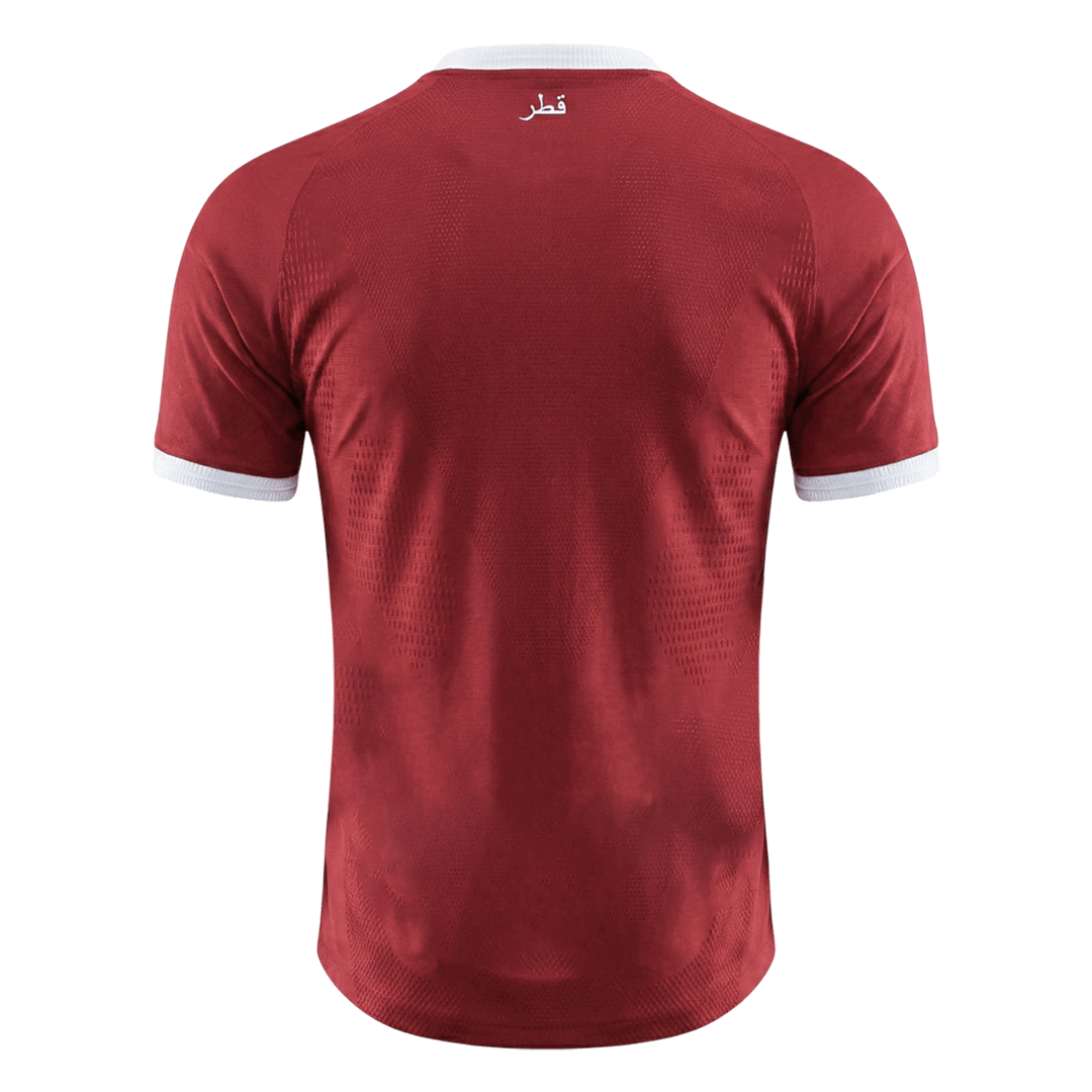 Camiseta Auténtica Qatar 2026 Primera Equipación Copa del Mundo -Versión Jugador