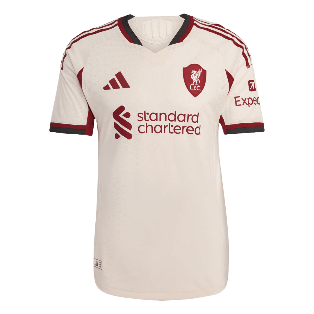 Camiseta Auténtica SZOBOSZLAI #8 Liverpool 2025/26 Segunda Equipación -Versión Jugador