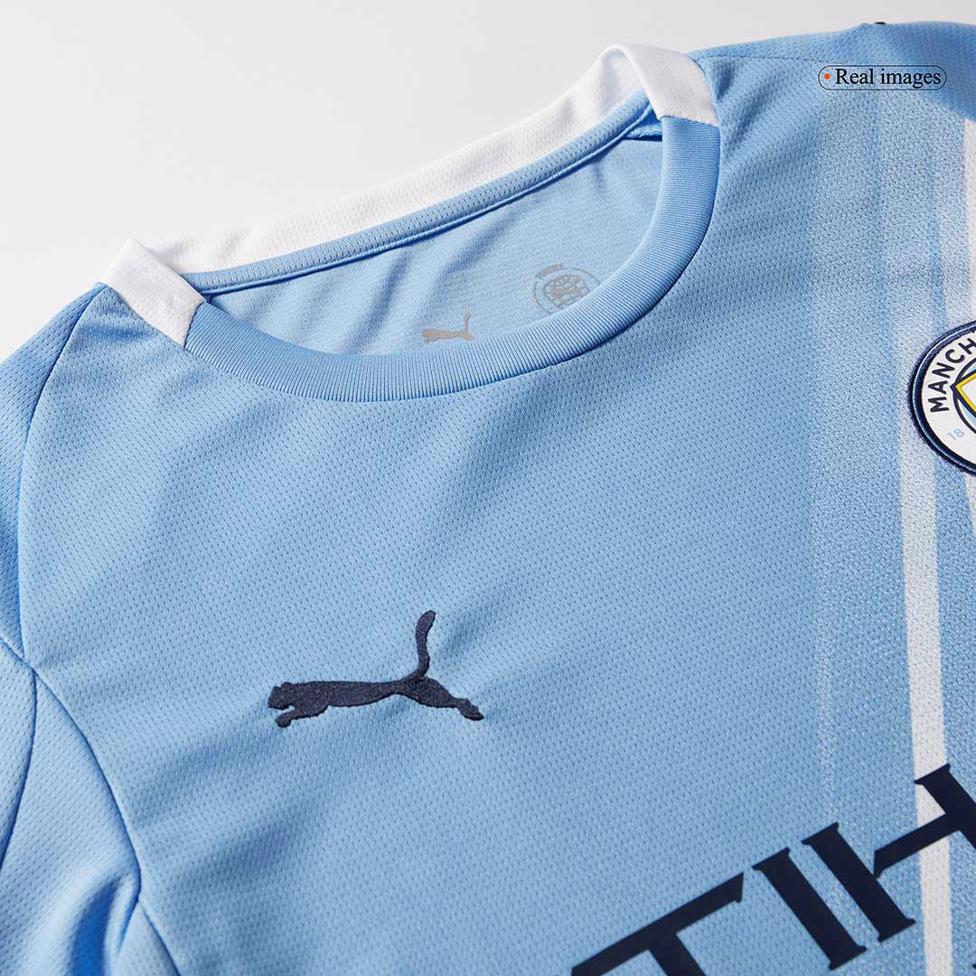 Camiseta HAALAND #9 Manchester City 2025/26 Copa Mundial de Clubes Primera Equipación Hombre - Versión Hincha