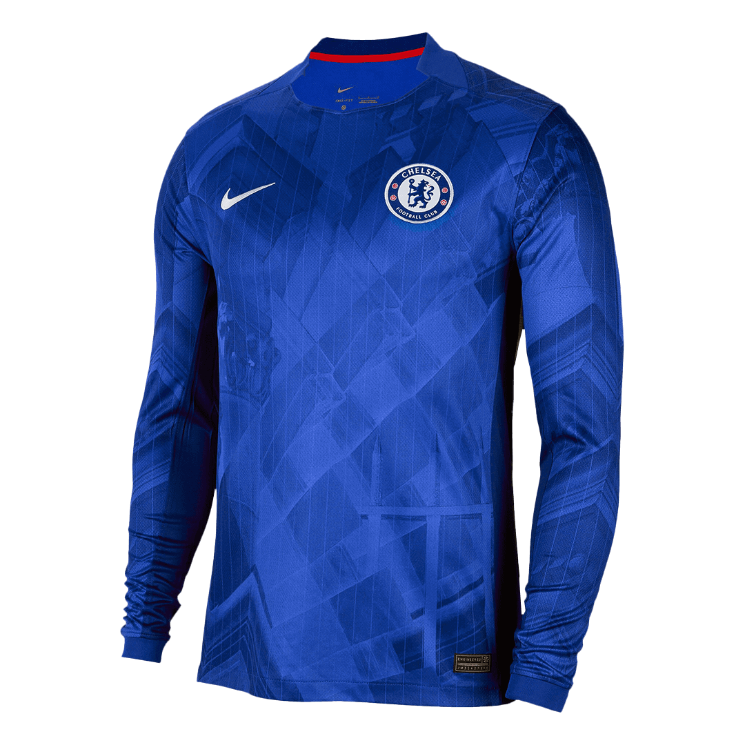 Camiseta Manga Larga Chelsea Primera Equipación 2025/26-Versión Hincha