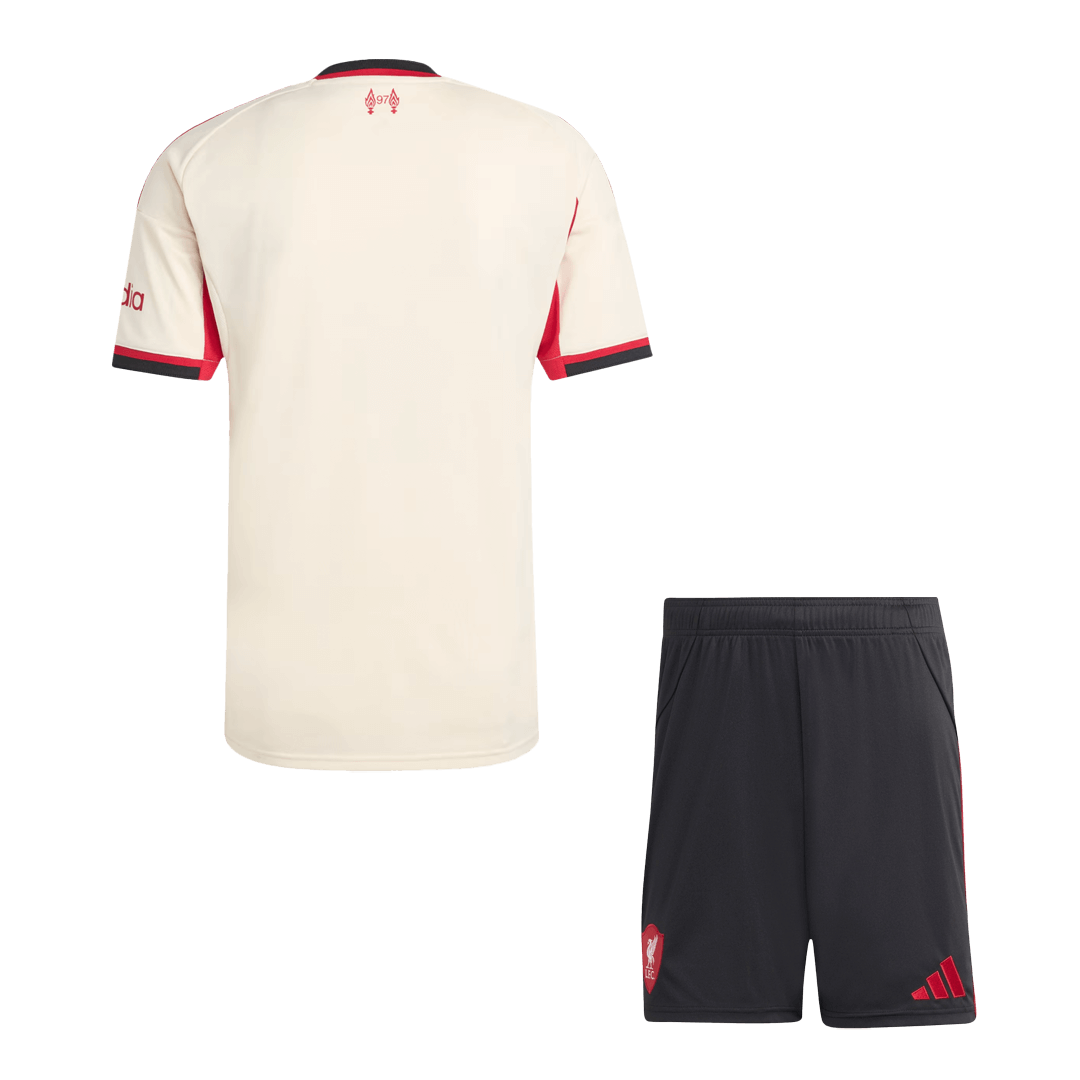 Conjunto Liverpool
2025/26 Segunda Equipación