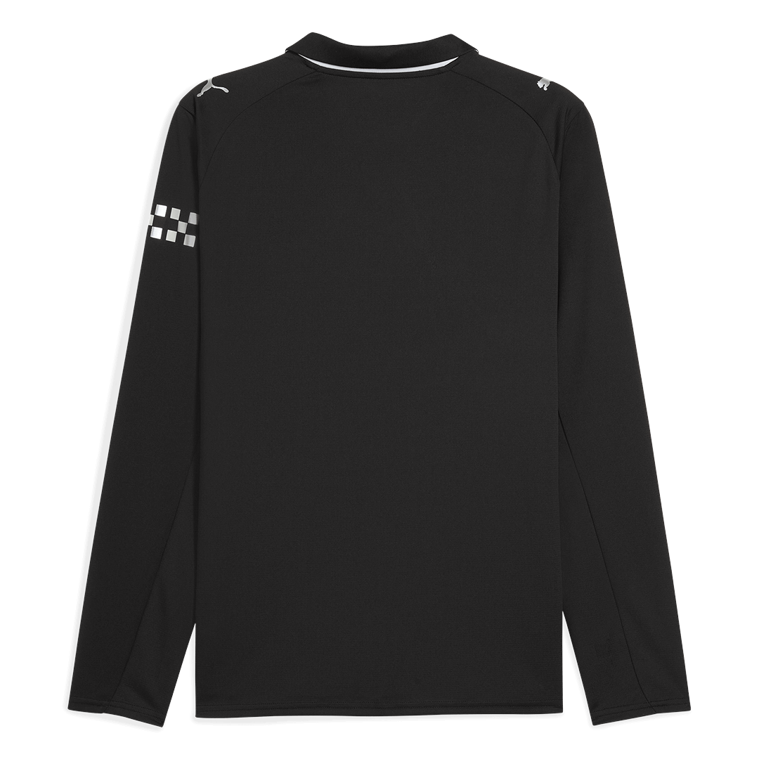 Camiseta Manga Larga Manchester City 2025/26 Segunda Equipación-Versión Hincha