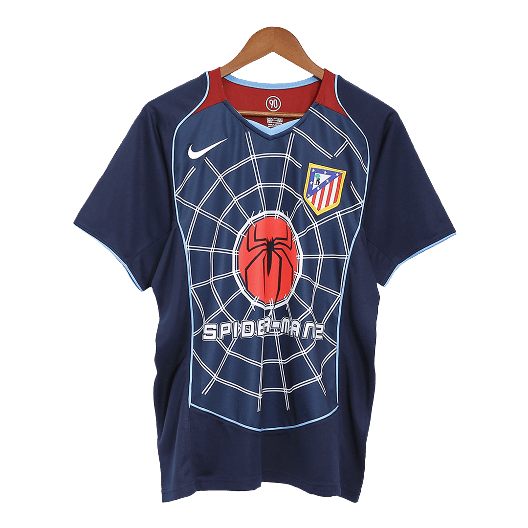 Camiseta Retro 2004/05 Atlético de Madrid Segunda Equipación