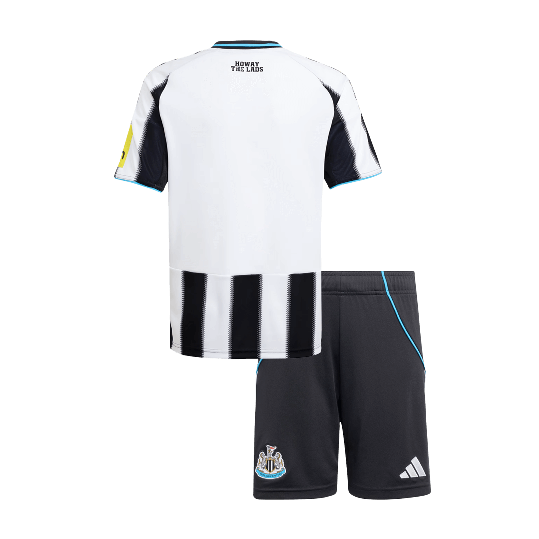 Conjunto Infantil Newcastle United 2025/26 Primera Equipación-Camisetas Pasion Shop