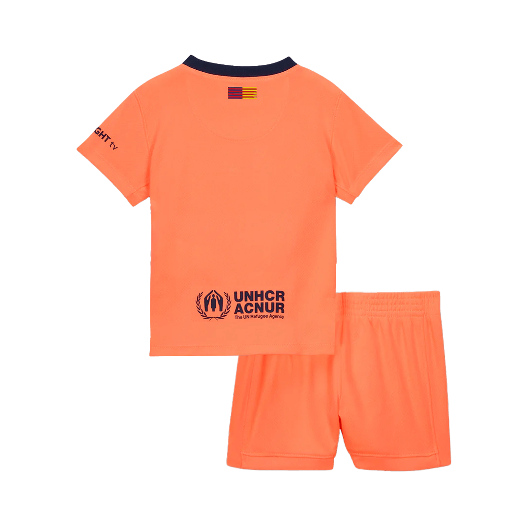 Conjunto Infantil Barcelona 2025/26 Tercera Equipación