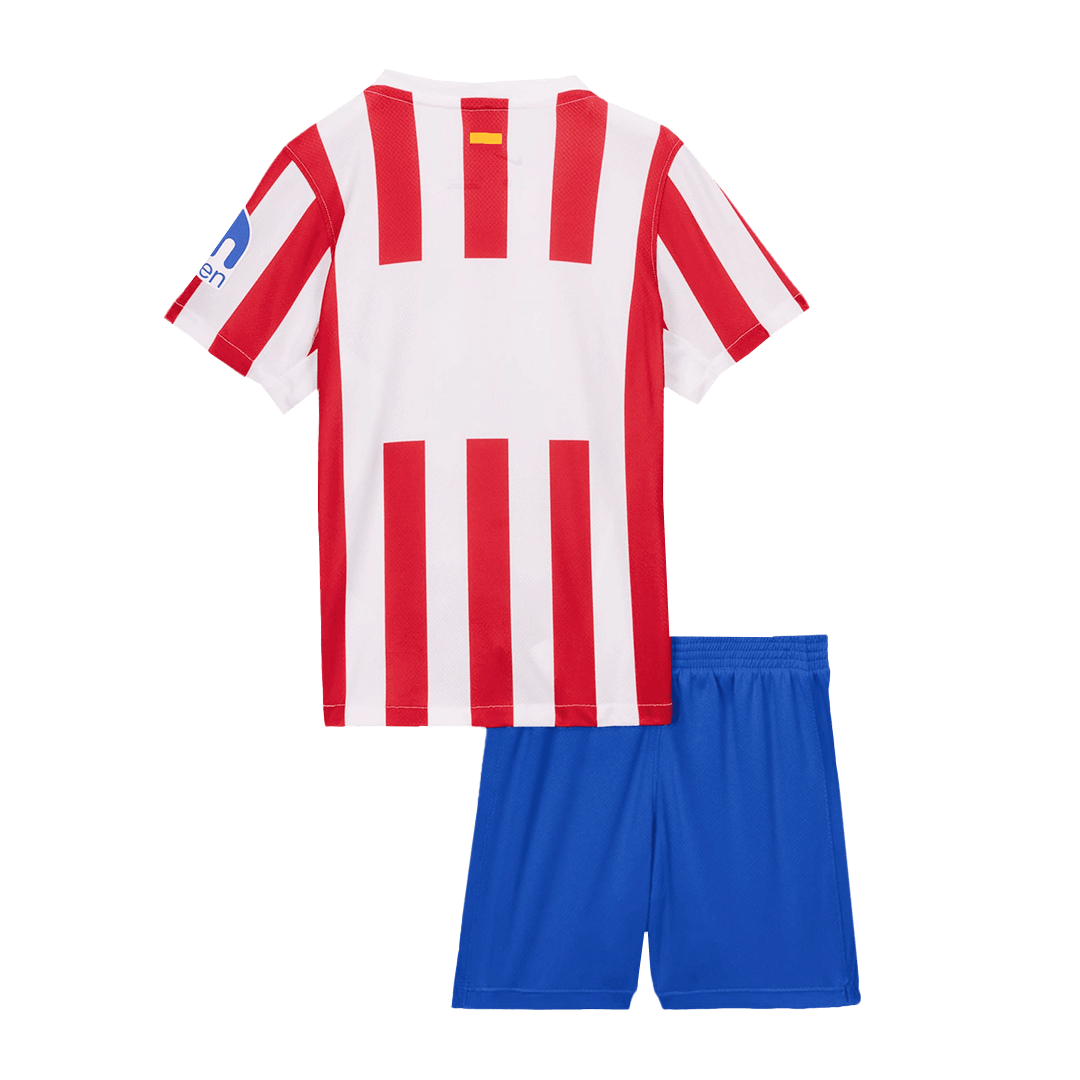 Miniconjunto Atlético de Madrid 2025/26 Primera Equipación Niño (Camiseta + Pantalón Corto)