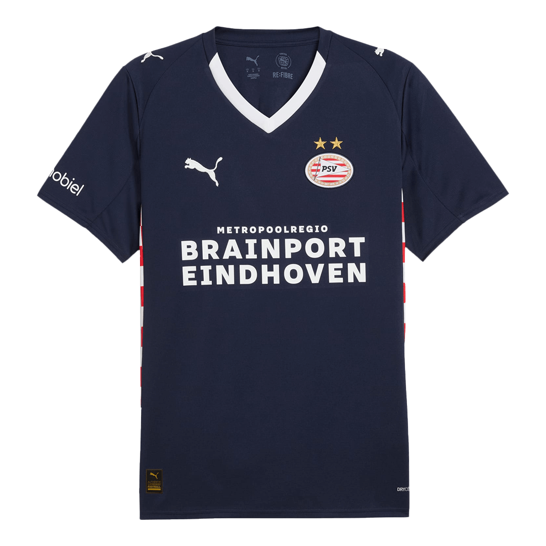 Camiseta PSV Eindhoven 2025/26 Segunda Equipación-Versión Hincha