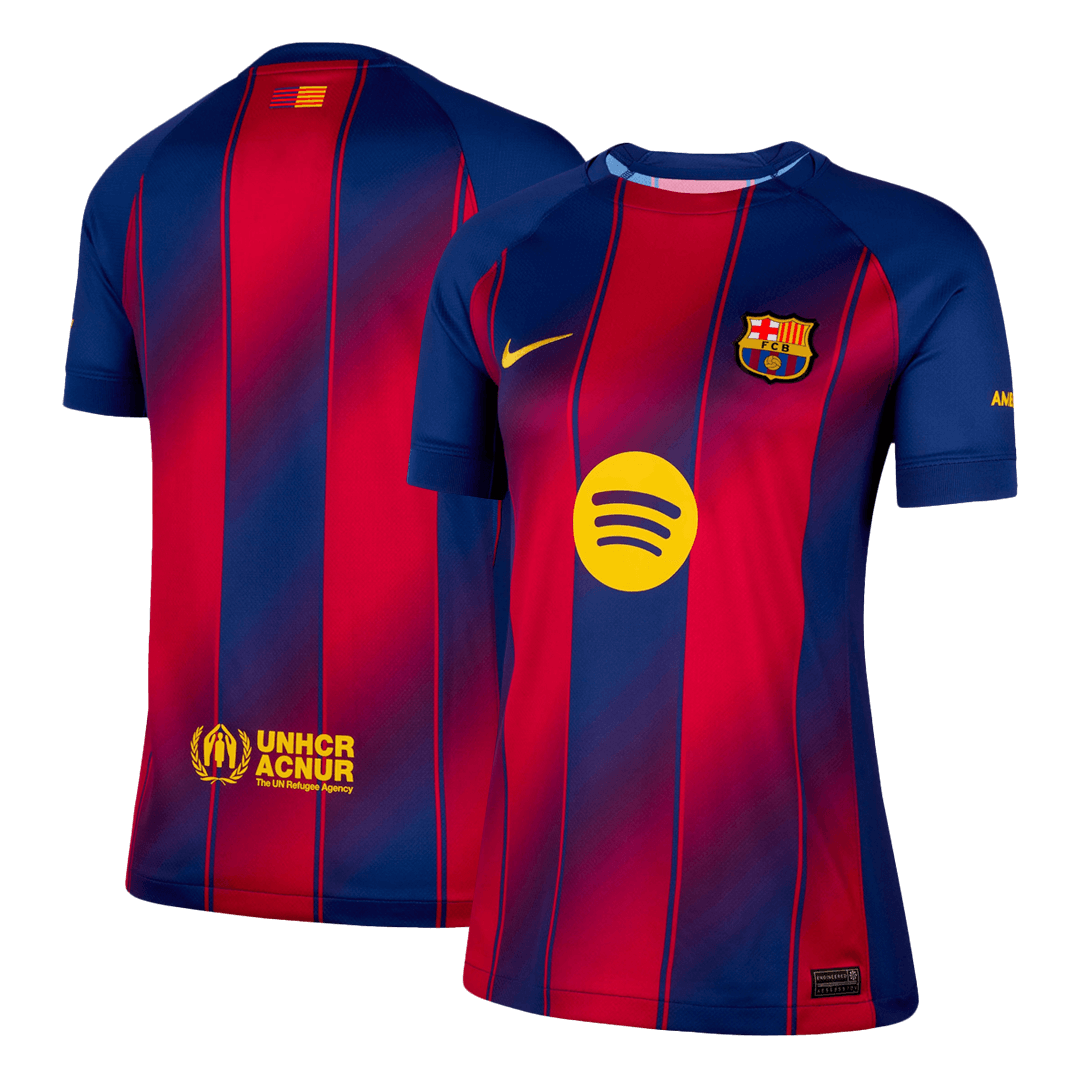 Camiseta Barcelona 2025/26 Primera Equipación Mujer - Versión Hincha