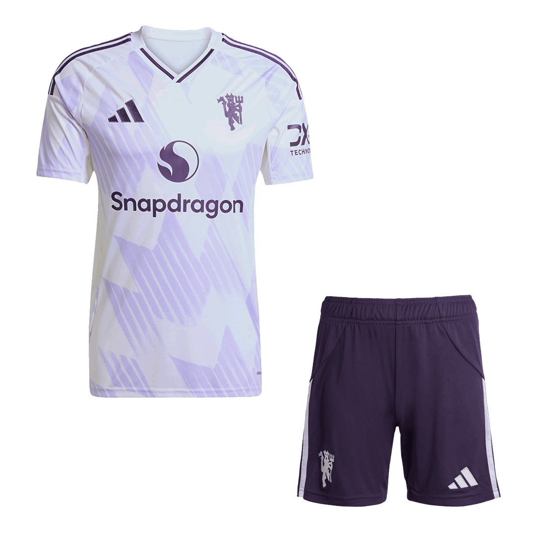 Conjunto Manchester United
2025/26 Segunda Equipación (Camiseta + Pantalón Corto)