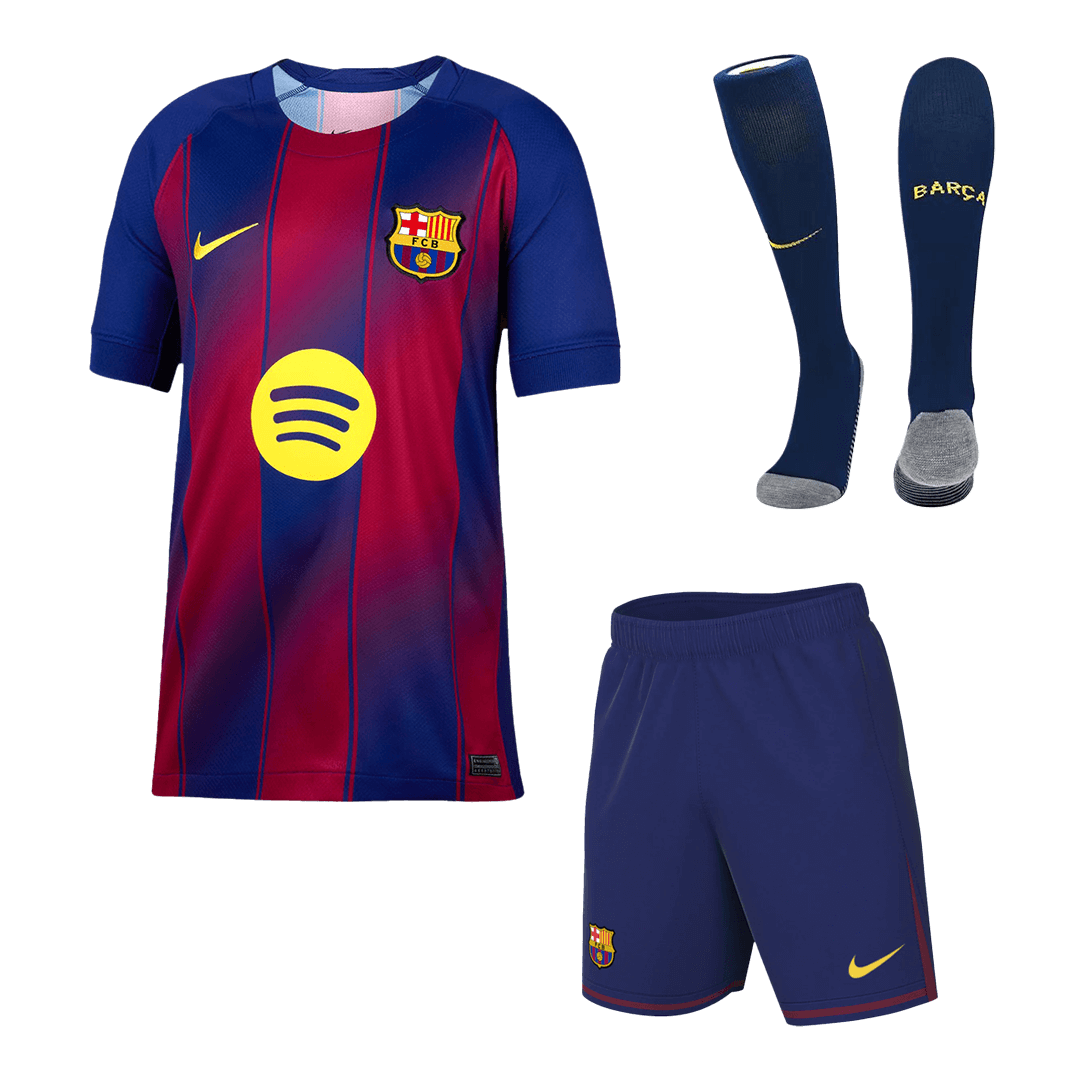 Conjunto Completo Barcelona 2025/26 Primera Equipación