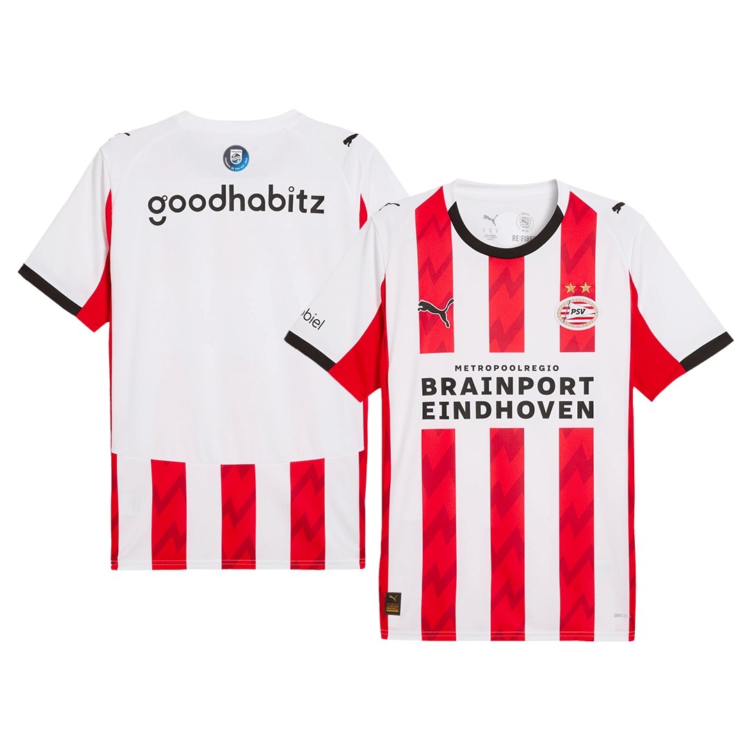 Camiseta PSV Eindhoven 2025/26 Primera Equipación-Versión Hincha