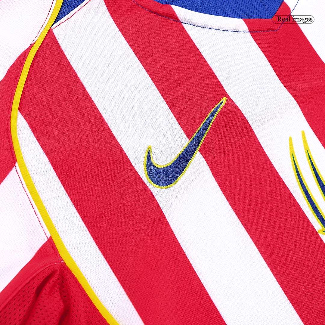 Camiseta Retro 2004/05 Atlético de Madrid Primera Equipación