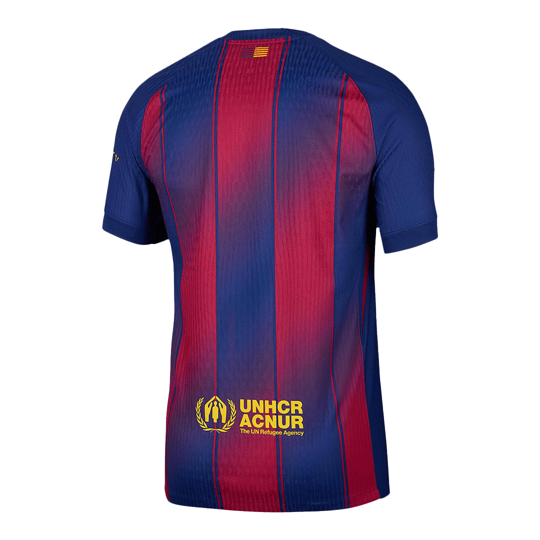 Camiseta Auténtica Barcelona 2025/26 Primera Equipación -Versión Jugador