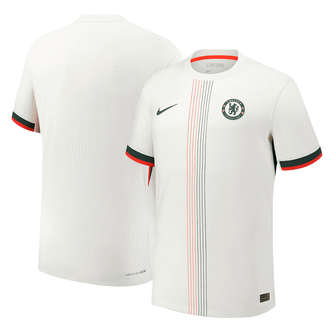 Camiseta Auténtica Chelsea 2025/26 Segunda Equipación-Versión Jugador
