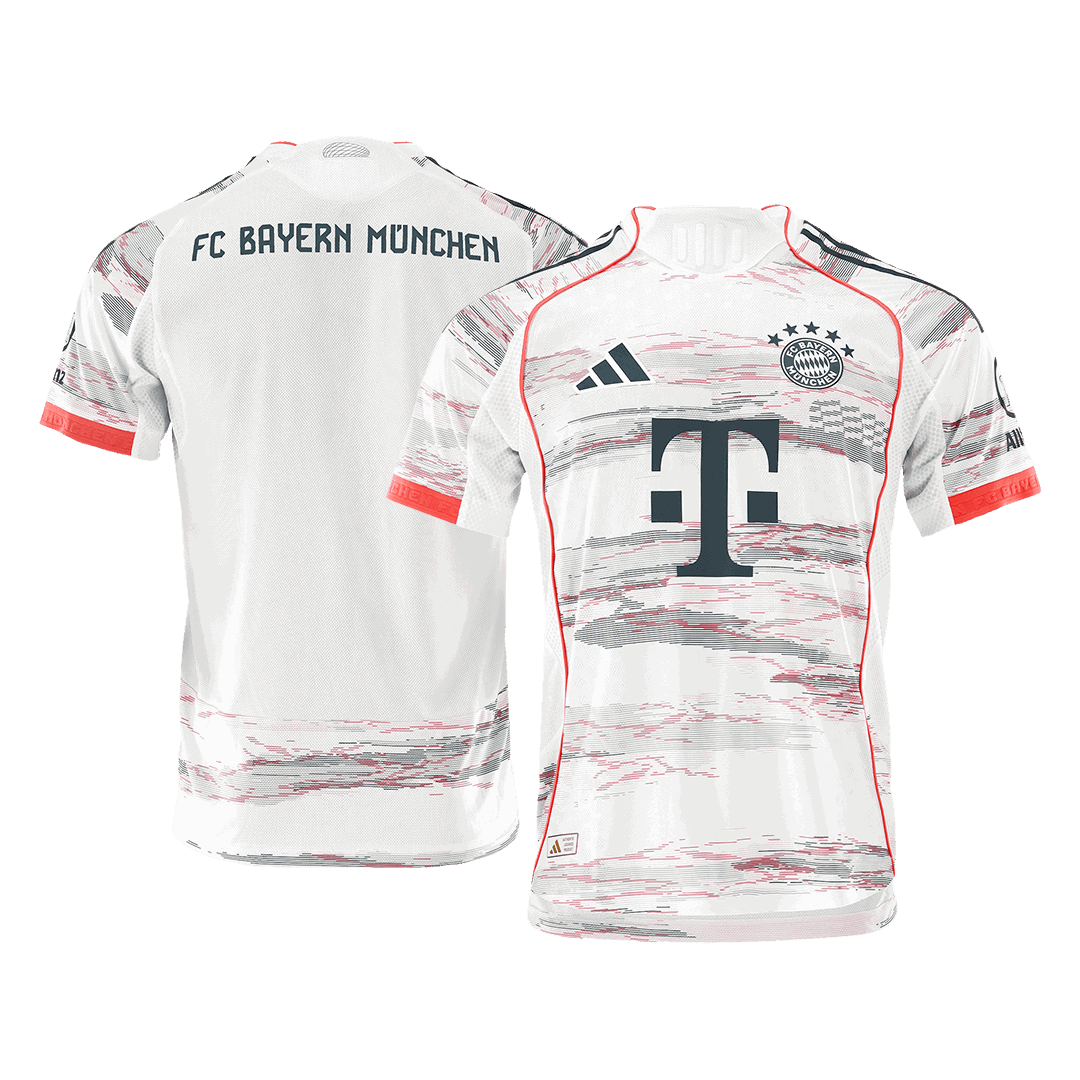 Camiseta Auténtica Bayern Munich 2025/26 Segunda Equipación-Versión Jugador
