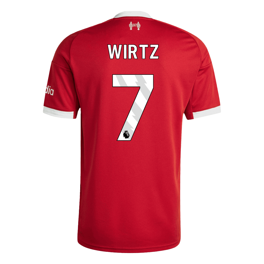 Camiseta WIRTZ #7 Liverpool 2025/26 Primera Equipación-Versión Hincha