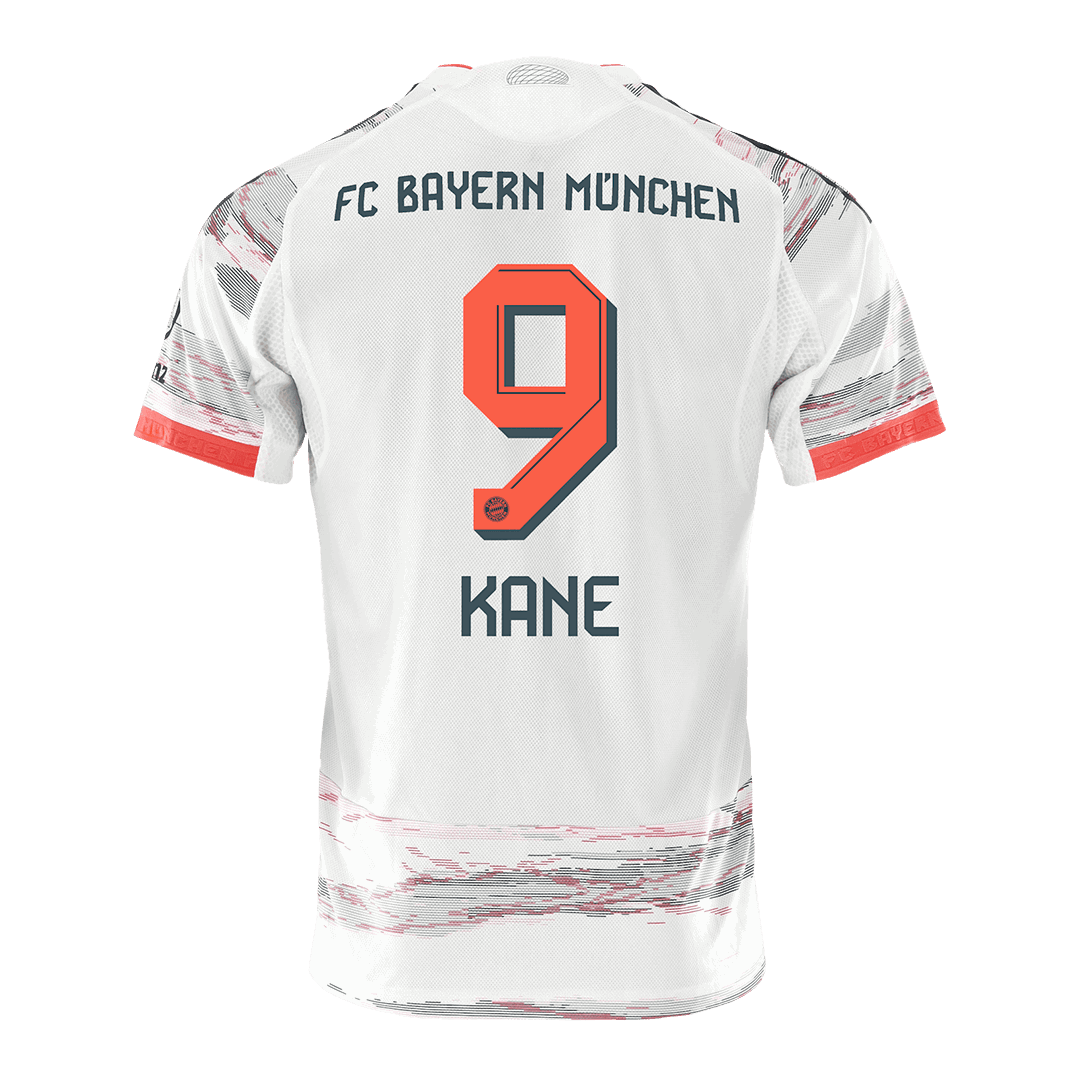 Camiseta Auténtica KANE #9 Bayern Munich 2025/26 Segunda Equipación-Versión Jugador