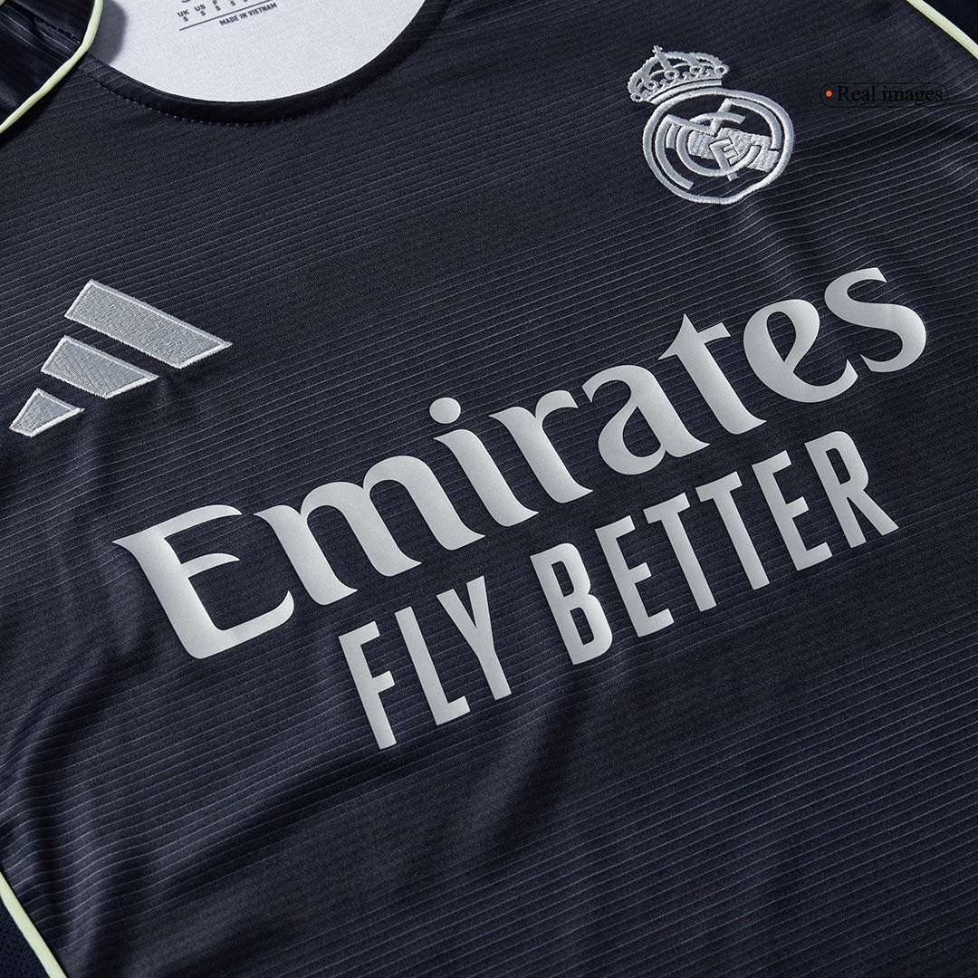 Camiseta MBAPPÉ #10 Real Madrid 2025/26 Segunda Equipación-Versión Hincha