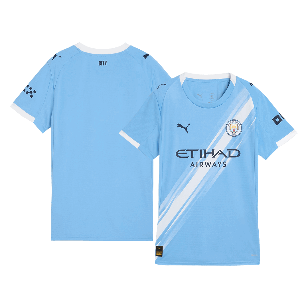 Camiseta Manchester City 2025/26 Primera Equipación Mujer