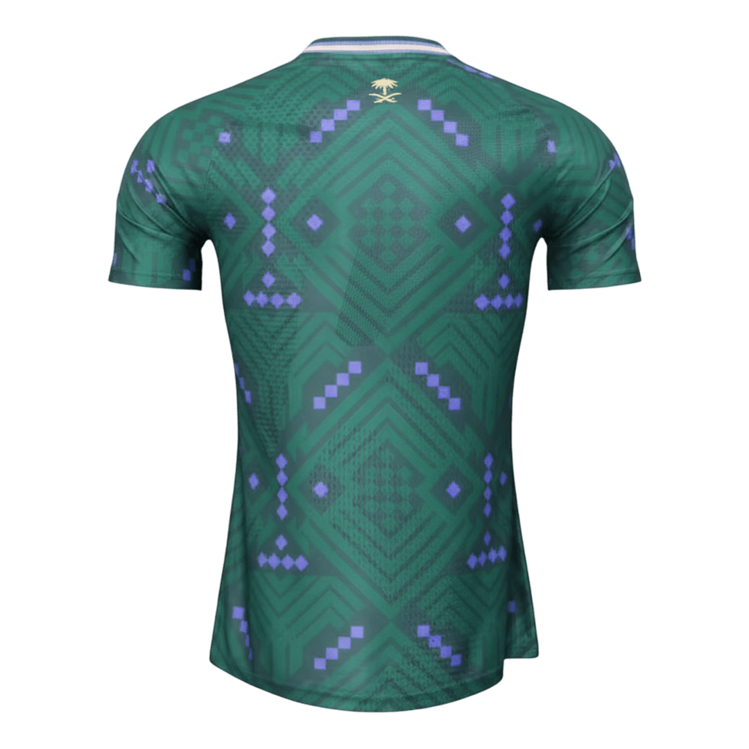 Camiseta Auténtica Saudi Arabia 2026 Primera Equipación Copa del Mundo -Versión Jugador