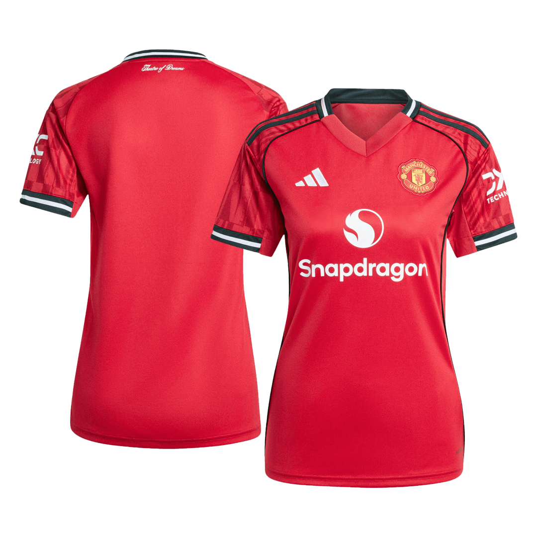 Manchester United 2025/26 Primera Equipación Local Mujer
