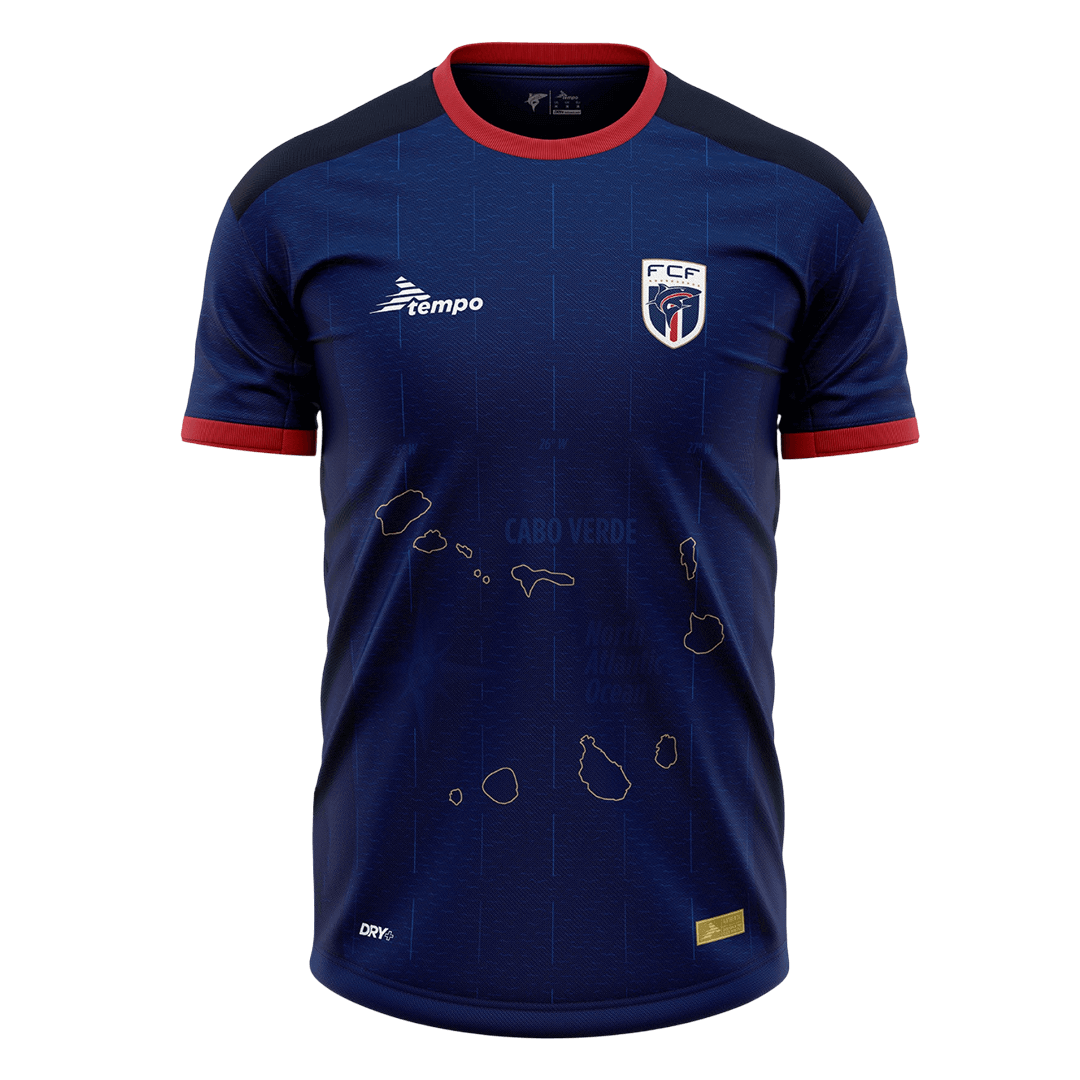 Camiseta Cape Verde 2025 Primera Equipación - Versión Hincha