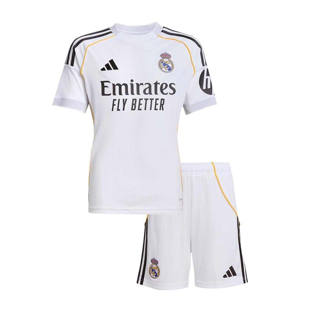 Miniconjunto Real Madrid 2025/26 Primera Equipación Niño (Camiseta + Pantalón Corto)