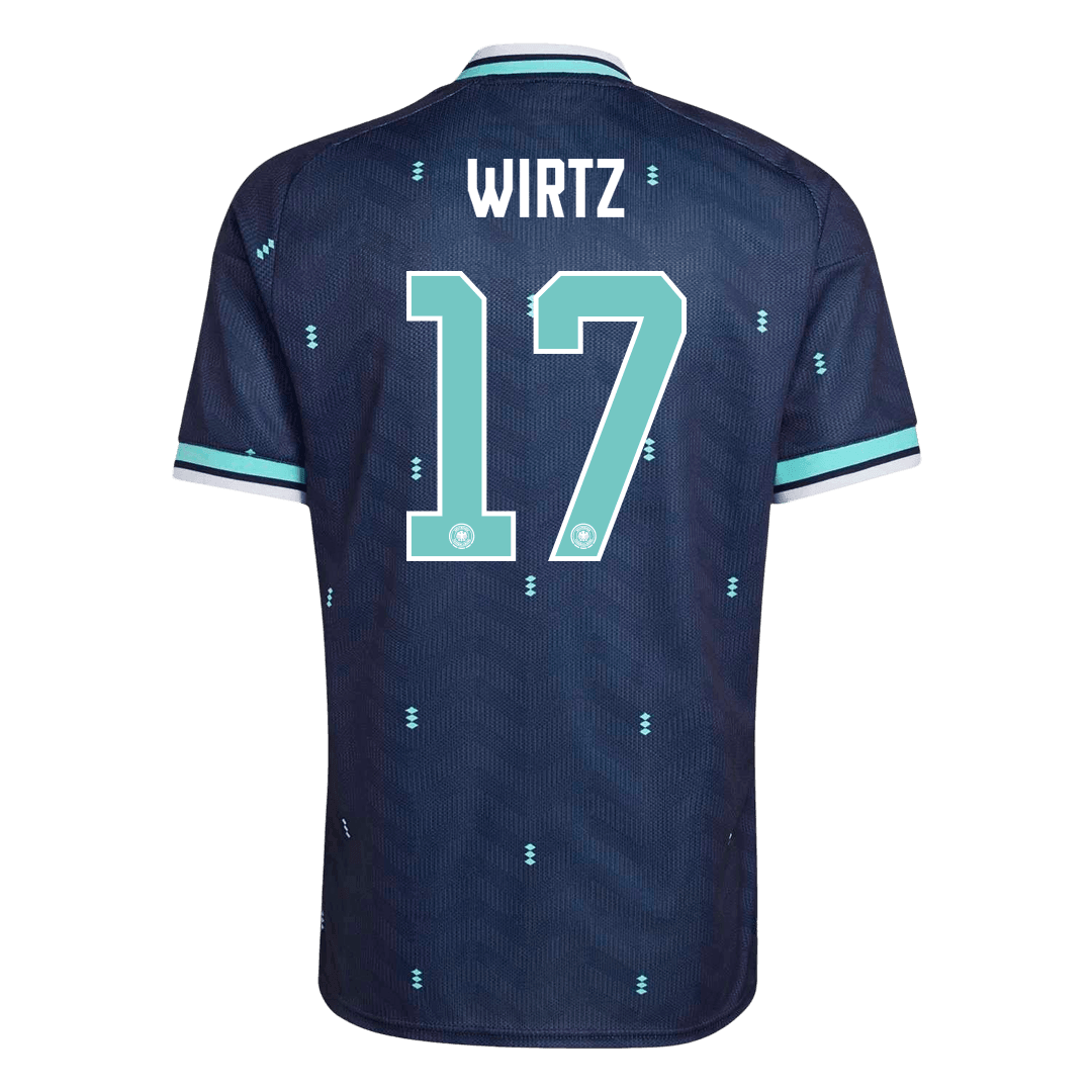 Camiseta WIRTZ #17 Germany 2026 Segunda Equipación Copa del Mundo - Versión Hincha