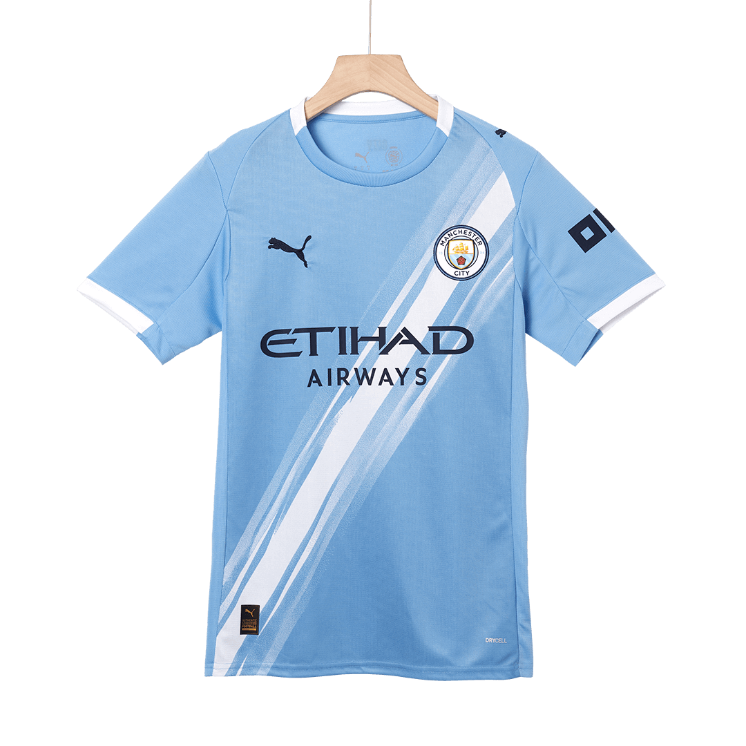 Camiseta HAALAND #9 Manchester City 2025/26 Copa Mundial de Clubes Primera Equipación Hombre - Versión Hincha