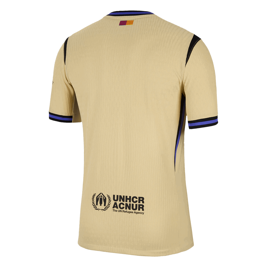 Camiseta Auténtica Barcelona 2025/26 Segunda Equipación-Versión Jugador