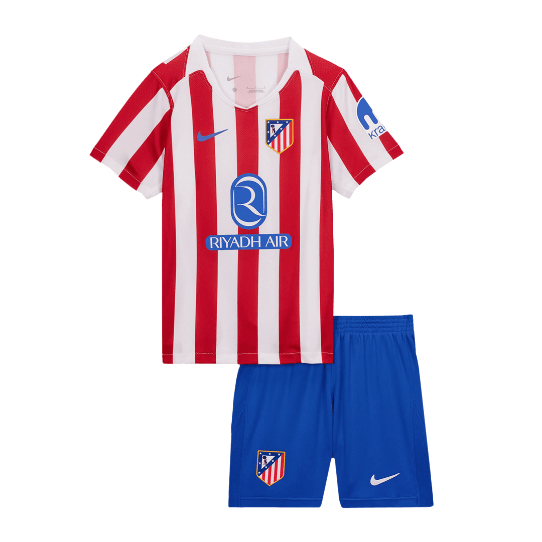 Miniconjunto Atlético de Madrid 2025/26 Primera Equipación Niño (Camiseta + Pantalón Corto)
