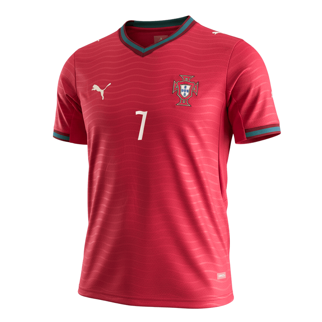 Camiseta RONALDO #7 Portugal 2026 Primera Equipación Copa del Mundo - Versión Hincha