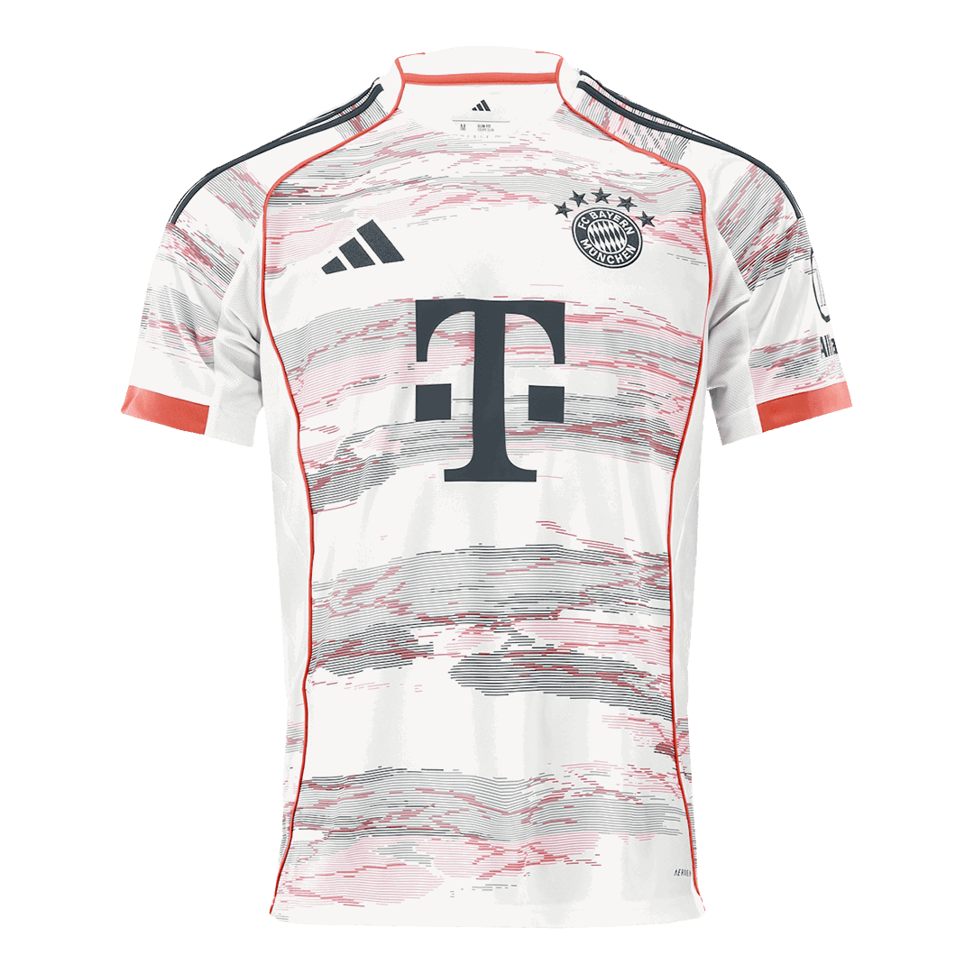 Camiseta KANE #9 Bayern Munich 2025/26 Segunda Equipación-Versión Hincha
