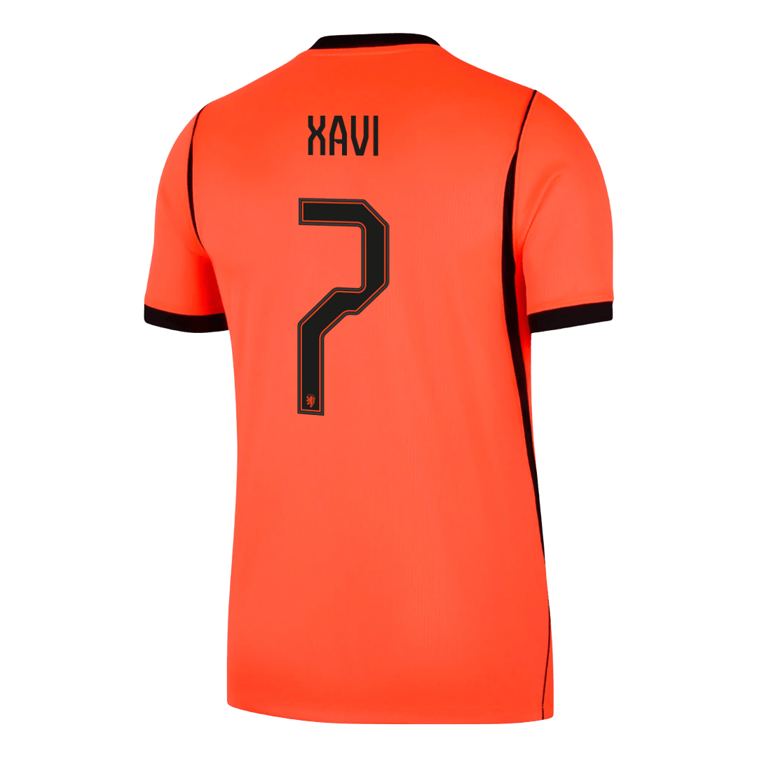 Camiseta XAVI #7 Netherlands 2026 Primera Equipación Copa del Mundo - Versión Hincha