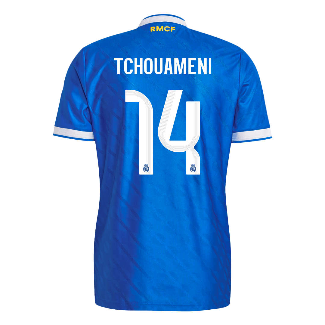 Camiseta Auténtica TCHOUAMENI #14 Real Madrid 2025/26 Tercera Equipación -Versión Jugador