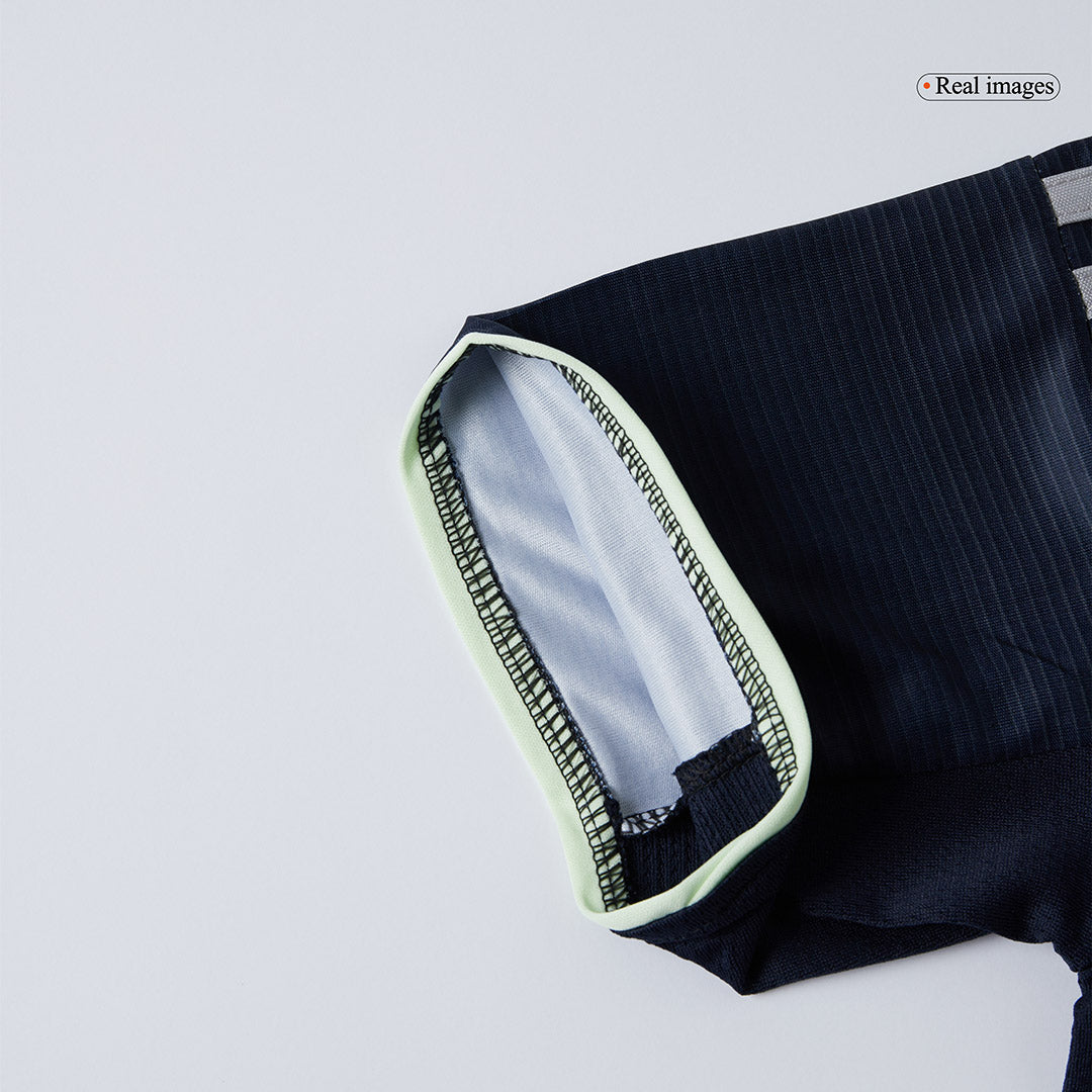 Conjunto Infantil Completo Real Madrid 2025/26 Segunda Equipación Kids-Camisetas Pasion Shop