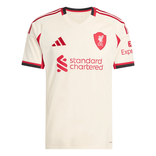 Camiseta Liverpool 2025/26 Segunda Equipación-Versión Hincha