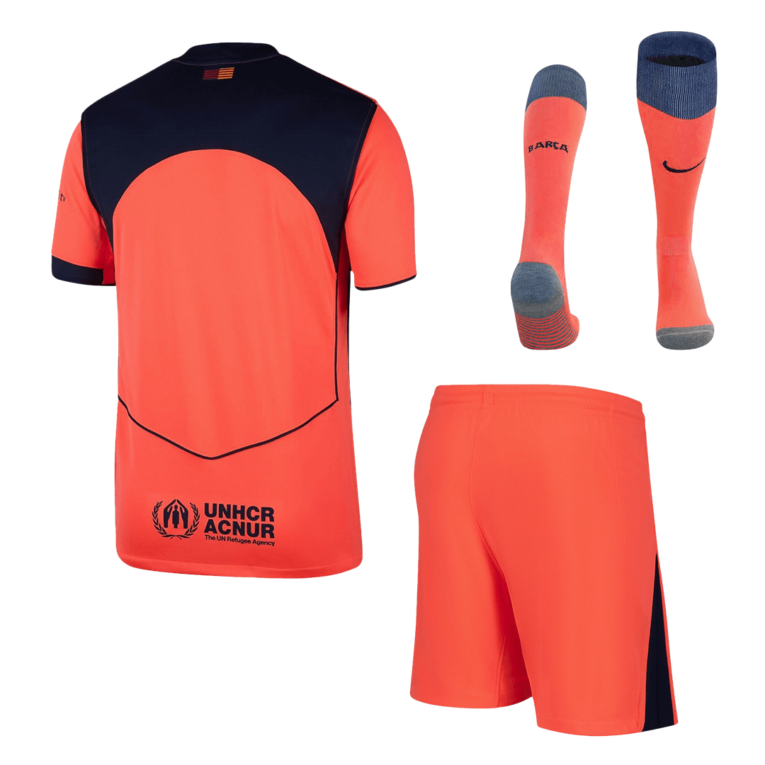 Conjunto Completo Barcelona 2025/26 Tercera Equipación