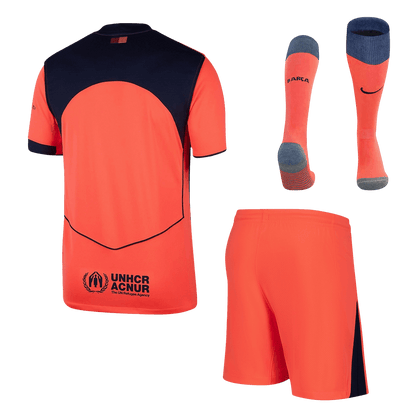 Conjunto Completo Barcelona 2025/26 Tercera Equipación