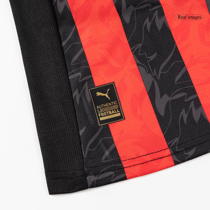 Conjunto Infantil Completo AC Milan 2025/26 Primera Equipación Kids-Camisetas Pasion Shop