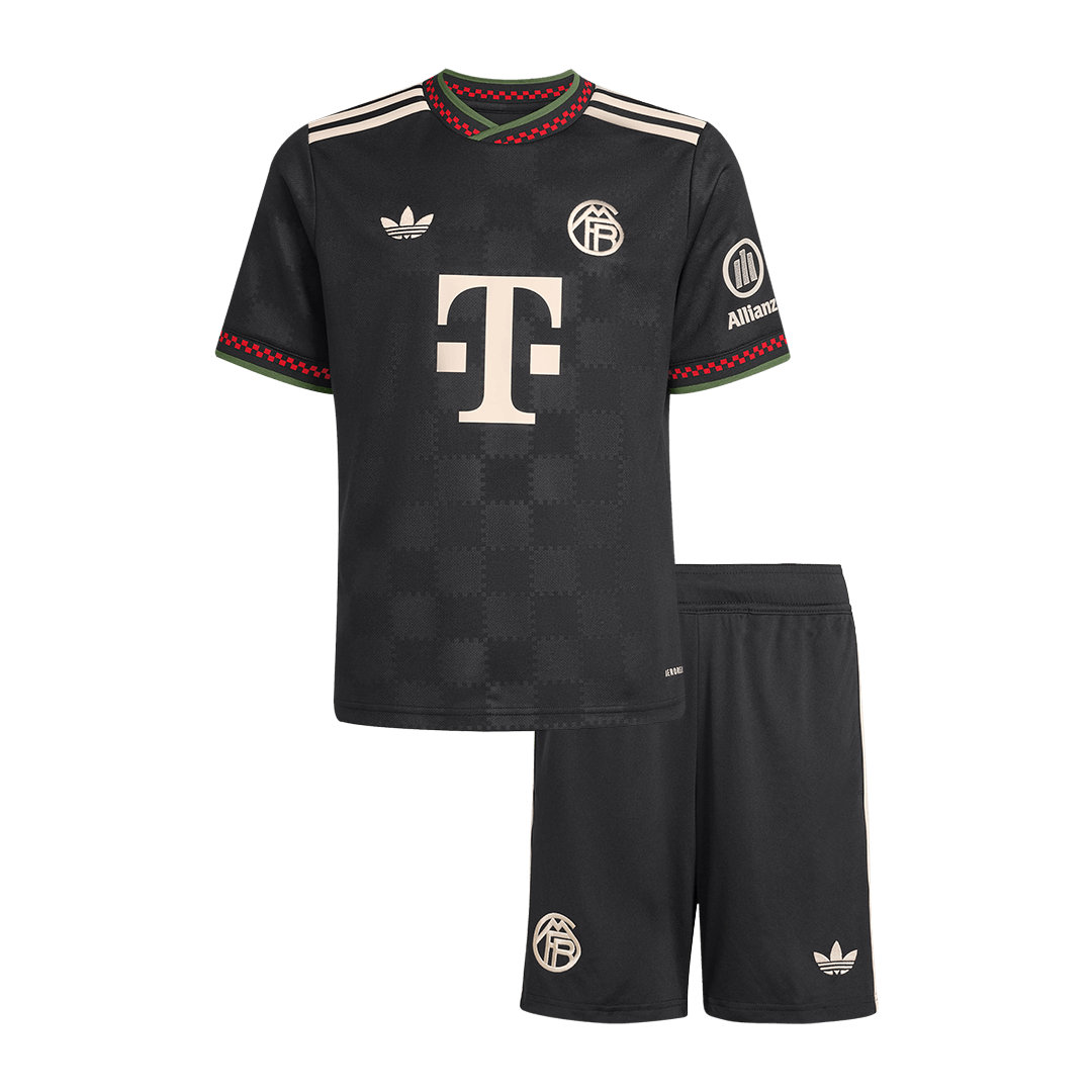 Conjunto Infantil Bayern Munich 2025/26 Tercera Equipación-Camisetas Pasion Shop