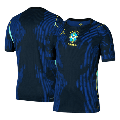 Camiseta Auténtica Brazil 2026 Segunda Equipación Copa del Mundo -Versión Jugador